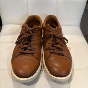 Cole Haan Men's Brown Leather Sneakers